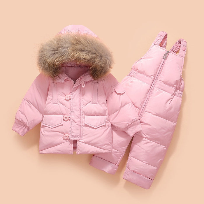 Winter Baby Boys Snowsuits 2020 Children's Down Jacket - foxberryparkproducts