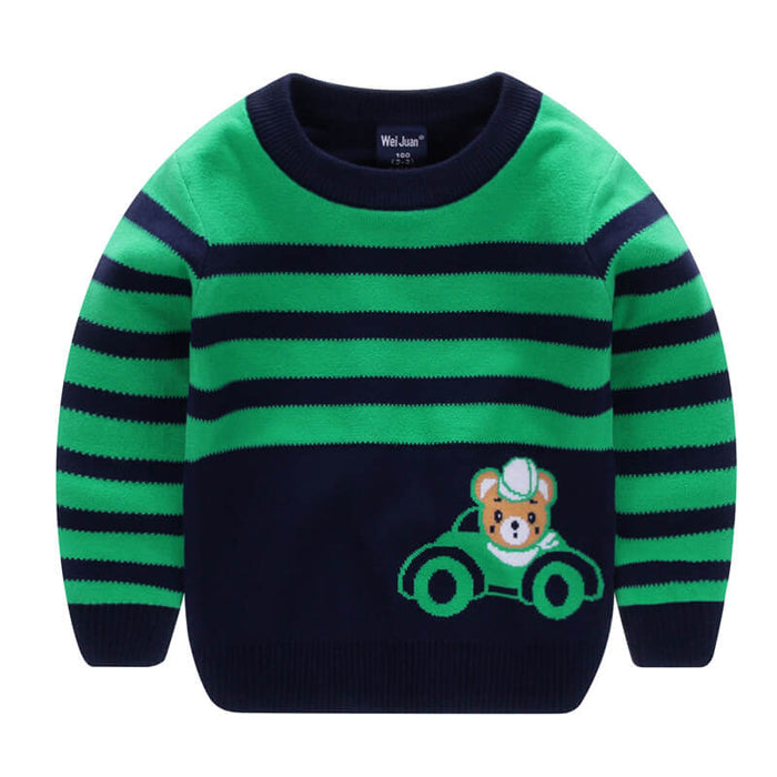 Winter Cartoon Sweater For Children | Cute Cartoon Sweater For Kids