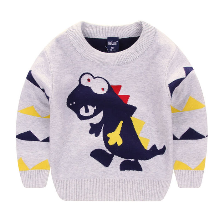 Winter Cartoon Sweater For Children | Cute Cartoon Sweater For Kids