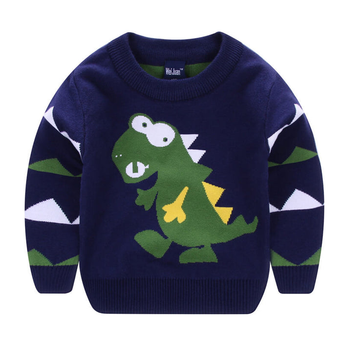 Winter Cartoon Sweater For Children | Cute Cartoon Sweater For Kids