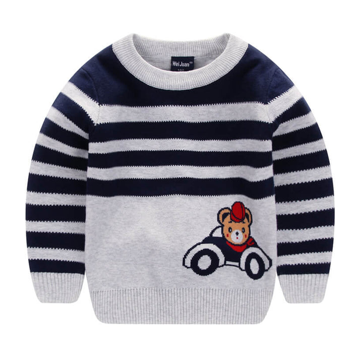 Winter Cartoon Sweater For Children | Cute Cartoon Sweater For Kids