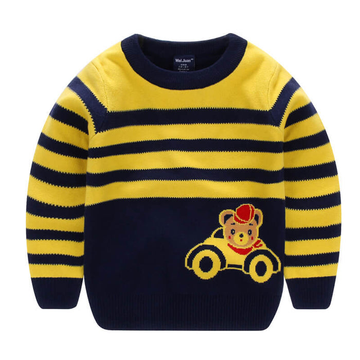 Winter Cartoon Sweater For Children | Cute Cartoon Sweater For Kids