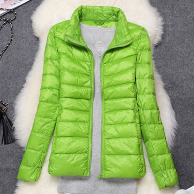Women Winter Jacket 2020 New Ultra Light Duck Down Parkas - foxberryparkproducts