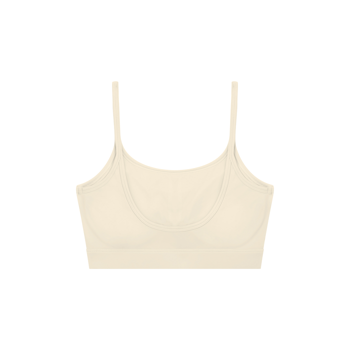 Women's Solid U-Neck Sports Bra