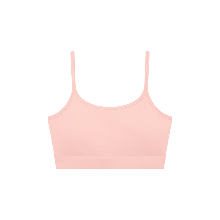 Women's Solid U-Neck Sports Bra