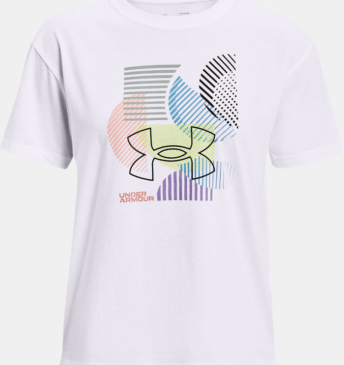 Women's UA Geo Graphic Short Sleeve Loose fit t-shirt 1363258-100