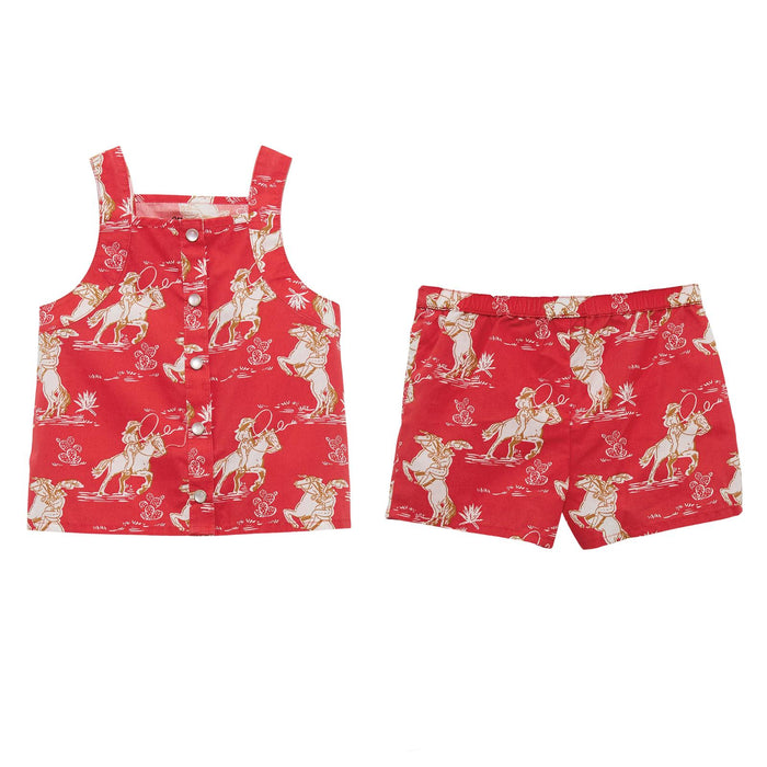 Wrangler® Baby Girl Tank and Short