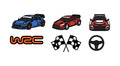 WRC Jibbitz