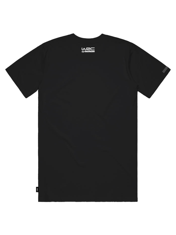 WRC Unisex Black and White T-Shirt