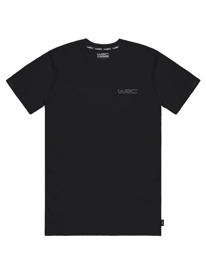WRC Unisex Black Mono T-Shirt
