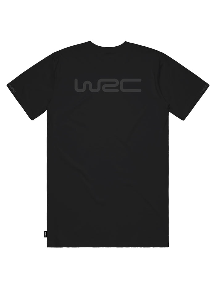 WRC Unisex Black Mono T-Shirt