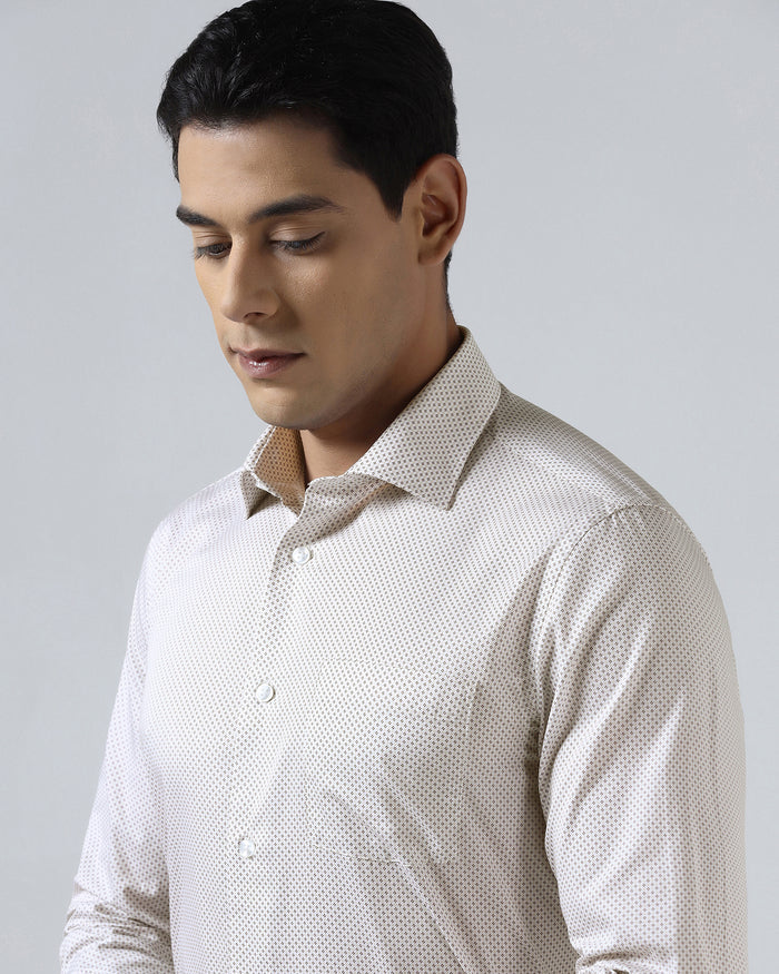 Yellow Printed Shirt - Alava