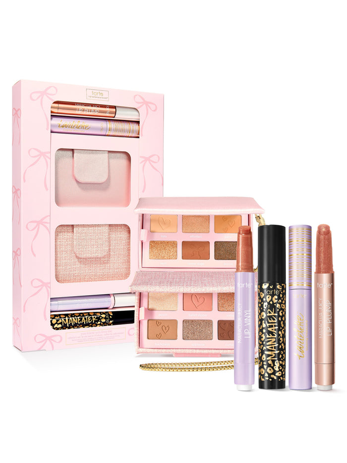 full product set of tarte cosmetics you know you love me XOXO set