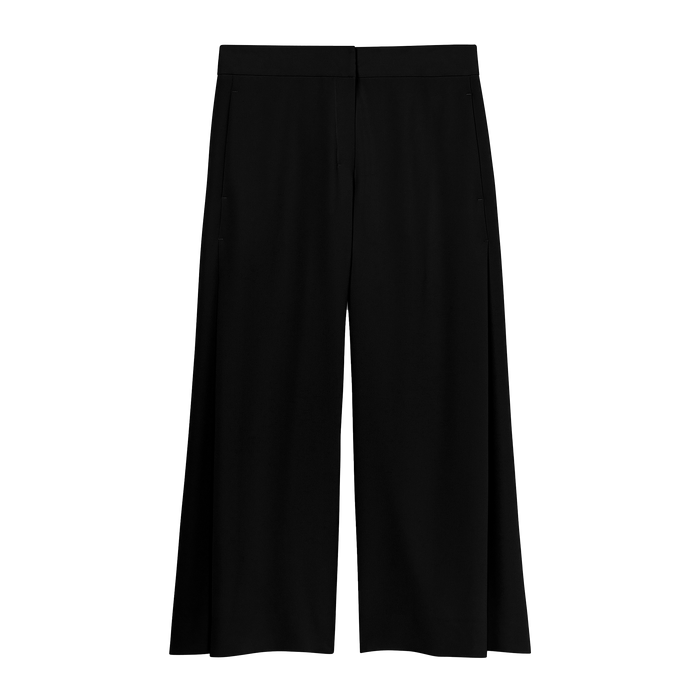 Packshot image of the Zhou culotte in black